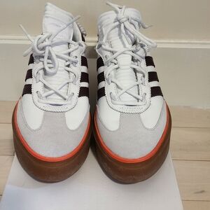 Ivy Park x Adidas Women's White and Black Sneakers (IVY SLEEP SUPER 72)